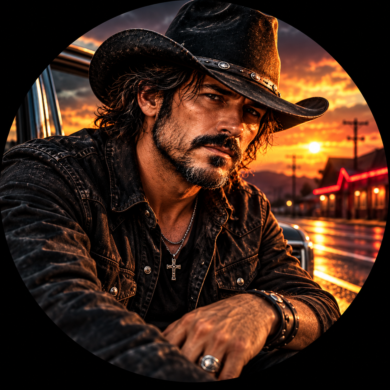 Silas Black artist portrait